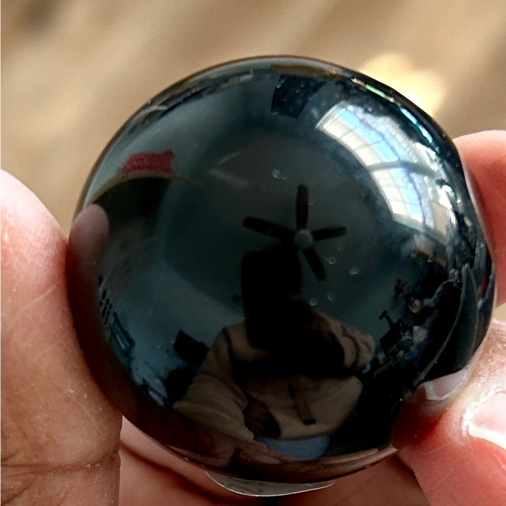 Black Obsidian Sphere